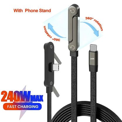 Orim™ DuoCable - Built in stand
