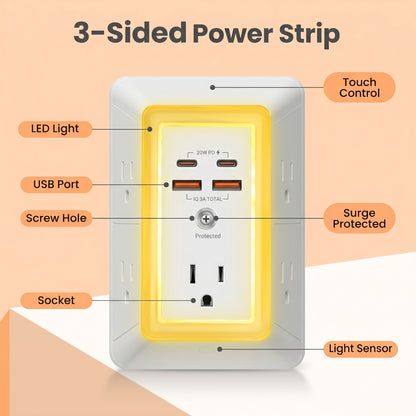 Orim™ ChargeHub - Smart Outlet Extender