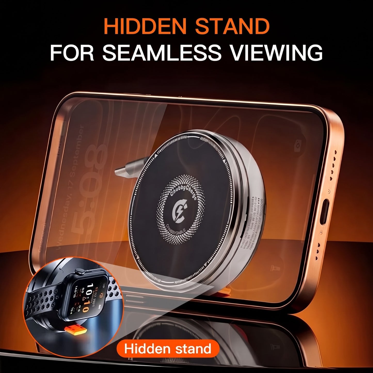 Orim™ SnapCharge Pro - 3-in-1 Magnetic Wireless Charging Station