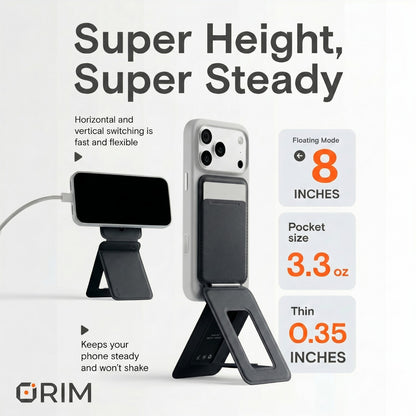 Orim™ SnapStand Pro - Mobile wallet tripod