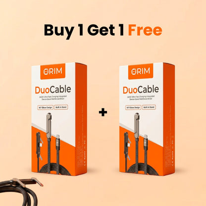 Orim™ DuoCable - Built in stand with Cable